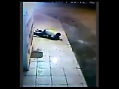 Shocking rape attack caught on surveillance camera.